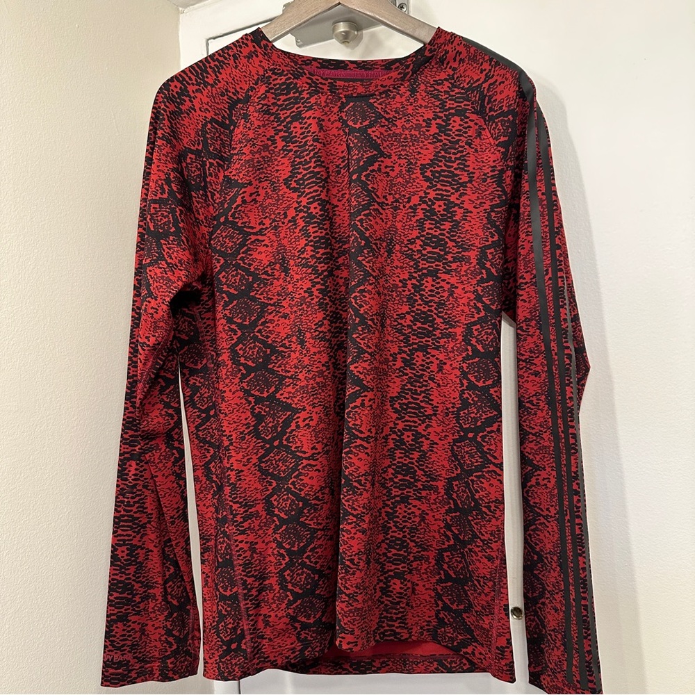 Ivy Park x Ivy Heart Snakeskin Allover Print Baselayer Top